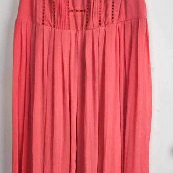 Torrid Bright Coral Chiffon Maxi Dress, Size 2 - Picture 12 of 12